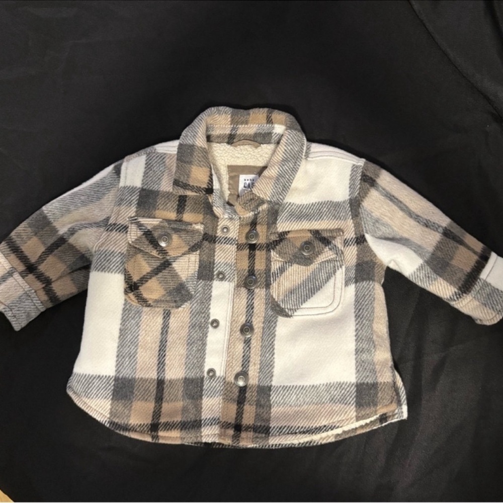 GAP Baby Sherpa-Lined Jacket